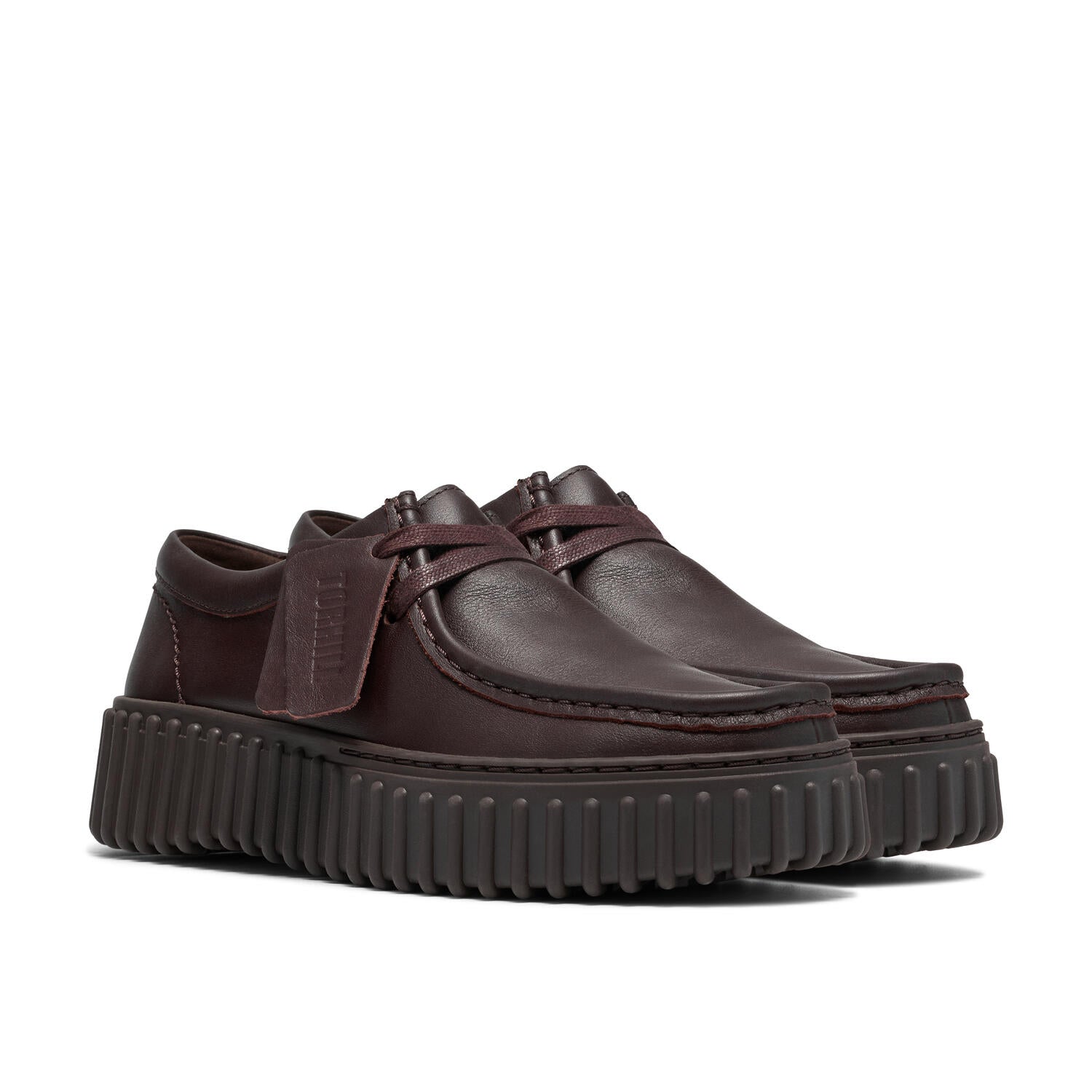 Torhill Bee D sko - Dark Brown Lea